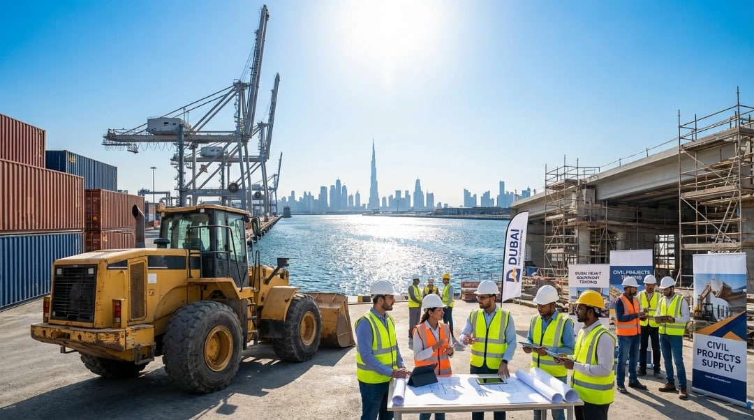 پروژه‌های عمرانی: استراتژی جامع خرید لودر استوک از دبی