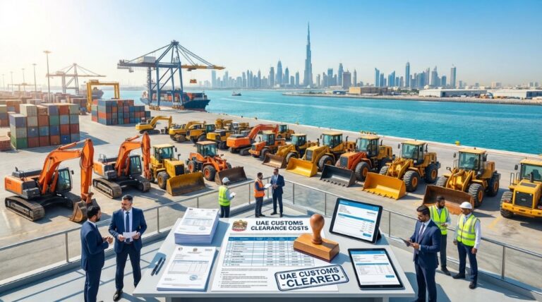 هزینه ترخیص ماشین آلات راهسازی