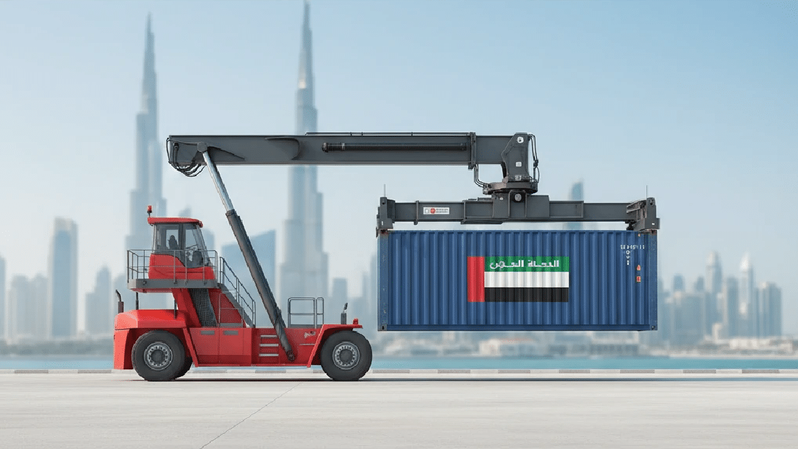 واردات ریچ استاکر از امارات: راهکار تخصصی تأمین تجهیزات بندری و کانتینری