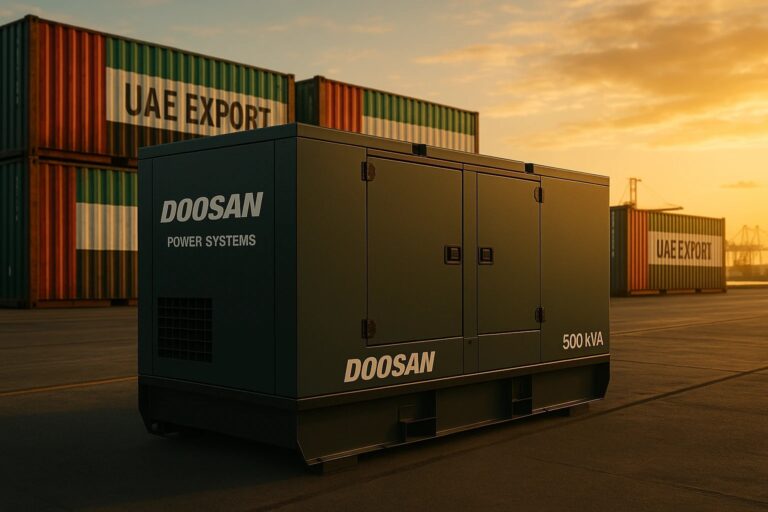 ژنراتور Doosan 500 kVA