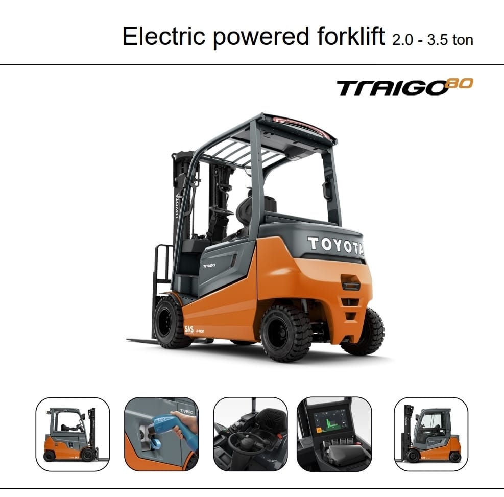 لیفتراک برقی TOYOTA